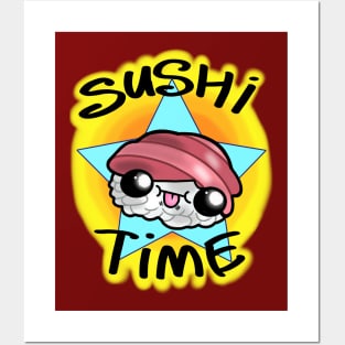 Sushi Time! Posters and Art